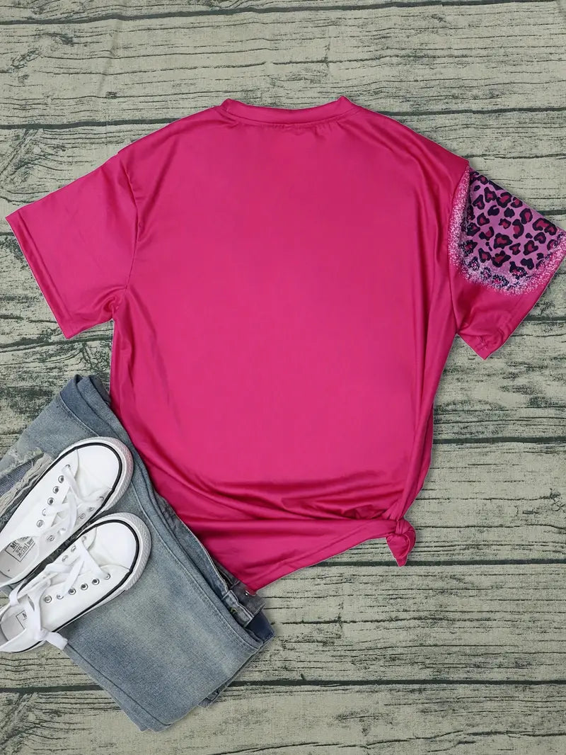 Halloween Pumpkin & Ghost Print T-Shirt