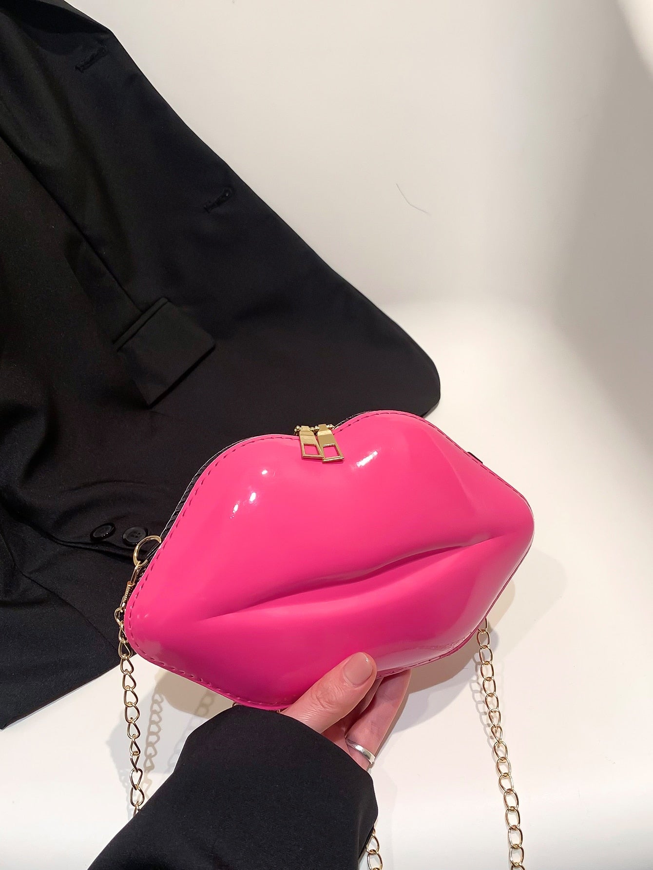 Lip Design Novelty Bag