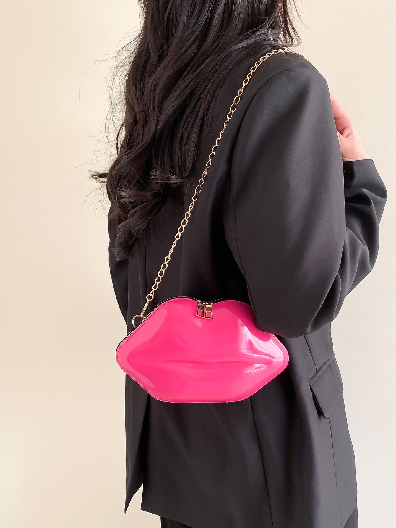 Lip Design Novelty Bag